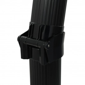 vidaXL Duș solar pliabil, negru, 214 cm, 23 L - Img 6