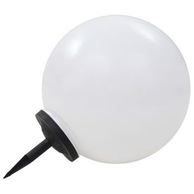 vidaXL Lampă solară de exterior cu LED, 50 cm, RGB, sferic