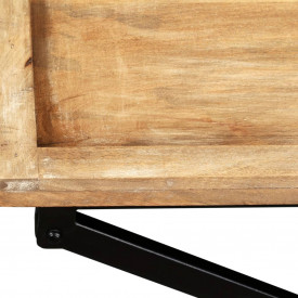 vidaXL Masă consolă Lemn masiv de mango 130x40x80 cm - Img 9