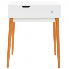 vidaXL Masă de toaletă cu oglindă, MDF, 60x50x86 cm - Img 3