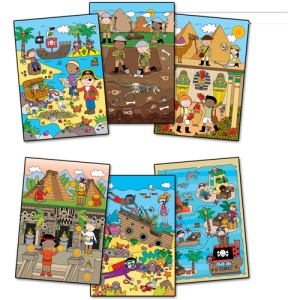 Water Magic: Carte de colorat Vanatoarea de comori - Img 4