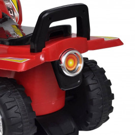 ATV pentru copii cu sunet și lumină, roșu - Img 4