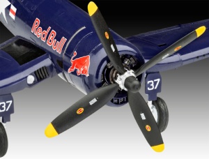Avion Revell Gift Set F4U-4 Corsair: Flying Bulls 25Th Anniv. Scara 1:48 Rev05641 - Img 3