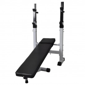 Bancă de exerciții fitness dreaptă, bancă de greutăți - Img 4