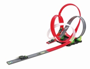 BBURAGO PISTA GO GEARS EXTREME SUPERSONIC LAU 1 MASINUTA BB30533 - Img 3