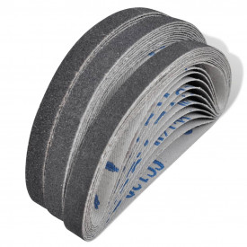 Benzi șlefuire 10 x grit 60/grit 80/grit 120, 10 mm x 330 mm (30 buc.) - Img 1
