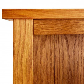 Bibliotecă cu 3 rafturi, lemn de stejar, 70 x 22,5 x 82 cm - Img 4