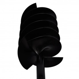 Burghiu manual găuri în pământ 180 mm cu tub prelungitor 9 m - Img 6