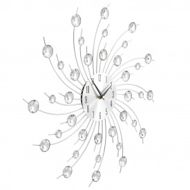 Ceas de perete, mecanism cuarț, 50 cm, design modern - Img 3