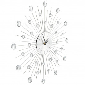 Ceas de perete, mecanism cuarț, 50 cm, design modern - Img 3
