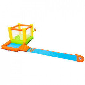 Centru BestWay de Joaca cu Trambulina, Piscina si Tobogan Splash&Dash, 662 x 300 x 150 cm