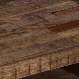 Comodă TV, 118x30x40 cm, lemn masiv de mango - Img 9