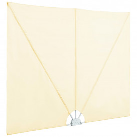 Copertină pliabilă de grădină 400 x 200 cm crem - Img 5