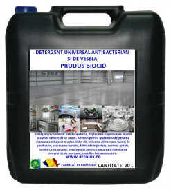 Detergent universal antibacterian si de vesela, Produs Biocid, Arca Lux, Bidon 20 L