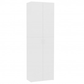 Dulap de birou, alb, 60x32x190 cm, PAL - Img 2