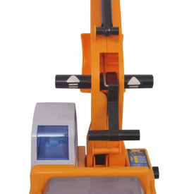 Excavator rotativ din plastic pentru copii Galben - Img 5