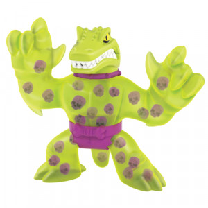 Figurina elastica Goo Jit Zu X-Ray Dino Tritops vs Shredz 41120-41193 - Img 4