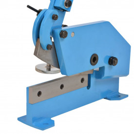 Foarfecă cu pârghie pentru metal, 200 mm, Albastru - Img 5