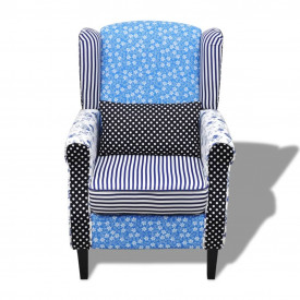 Fotoliu, model Patchwork, material textil - Img 3