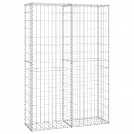 Gabion cu capace din sârmă galvanizată 150 x 100 x 30 cm - Img 2