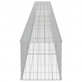 Gabion perete cu capace, oțel galvanizat, 600 x 50 x 50 cm - Img 5