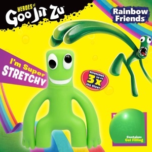 Goj08268-08269 Figurine Goo Jit Zu Rainbow Friends 10.5 Cm Verde - Img 3