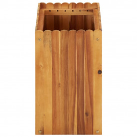 Jardinieră de grădină, 50 x 30 x 50 cm, lemn masiv de acacia - Img 3