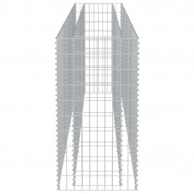 Jardinieră gabion din oțel galvanizat, 360 x 50 x 100 cm - Img 6