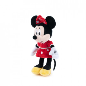 Jucarie de plus Disney Minnie cu rochita rosie, 60 cm - Img 2