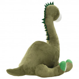 Jucărie dinozaur Brontosaurus, verde, pluș - Img 5