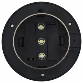 Lămpi solare de exterior cu LED, 6 buc., alb, 12 cm, rotund - Img 8