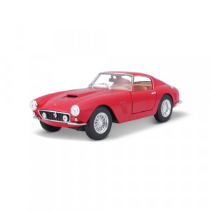 Macheta Masinuta Bburago 1/24 Ferrari 250 GT Berlinetta Passo Corto Rosu, 26025ROSU