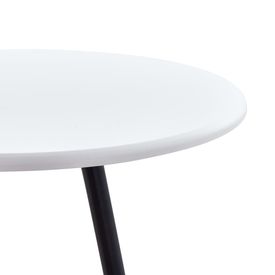 Masă de bar, alb, 60 x 107,5 cm, MDF - Img 2