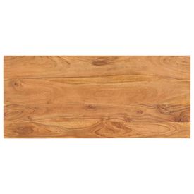 Măsuță de cafea, 100 x 45 x 33 cm, lemn masiv de acacia - Img 2
