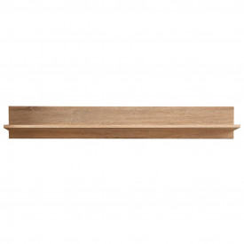 Mobilă de perete cu spațiu TV, iluminare LED, stejar sonoma - Img 6