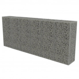 Perete gabion cu capace, 300 x 50 x 150 cm, oțel galvanizat - Img 2