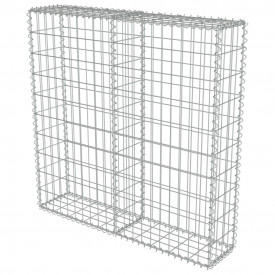 Perete gabion cu capace, oțel galvanizat, 100 x 20 x 100 cm - Img 3