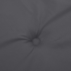 Perne pentru scaun de grădină, 4 buc, antracit, 120x50x3 cm - Img 6