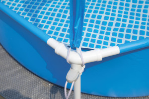 Piscina Hexagonala cu Parasolar Intex, d183 cm, Inaltime piscina 38 cm, Inaltime Totala 165 cm, volum 700 l, IX28209NP - Img 3