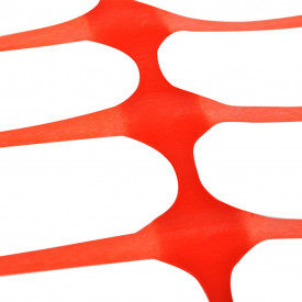 Plasă din plastic pentru avertizare oranj 50 m - Img 5