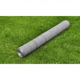 Plasă gard oțel galvanizat 1 m x 25 m grosime 0,75 mm