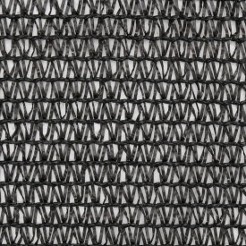Plasă protecție vizuală, negru, 2 x 10 m, HDPE - Img 3