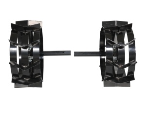 ProGARDEN Set roti metalice 440x180, manicot cu flanse, hex 23mm - Img 2