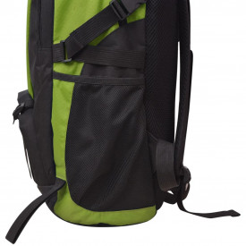 Rucsac pentru drumeții, 40 L, negru și verde - Img 5