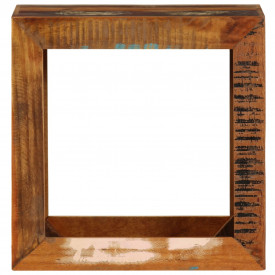 Scaun, 40x30x40 cm, lemn masiv reciclat - Img 2