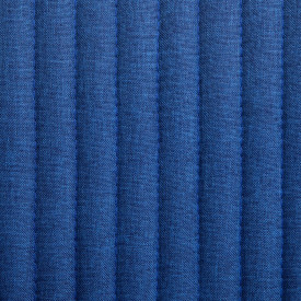 Scaune de bucătărie, 2 buc., albastru, material textil - Img 7