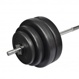 Set bară cu greutăți 60 kg - Img 3