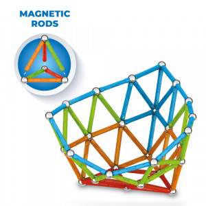 Set de constructie Geomag 386, Supercolor 142 piese - Img 2