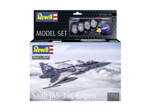 Set Macheta Revell Avion Saab Jas-39C Gripen Scara 1:72 Rev63776 - Img 4