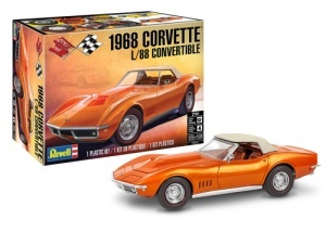 Set Macheta Revell Masina Corvette L-88 Roadster 1968 Scara 1:25 Rev14572